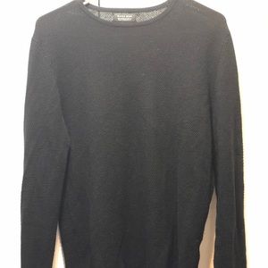 Black Zara Thermal Sweater